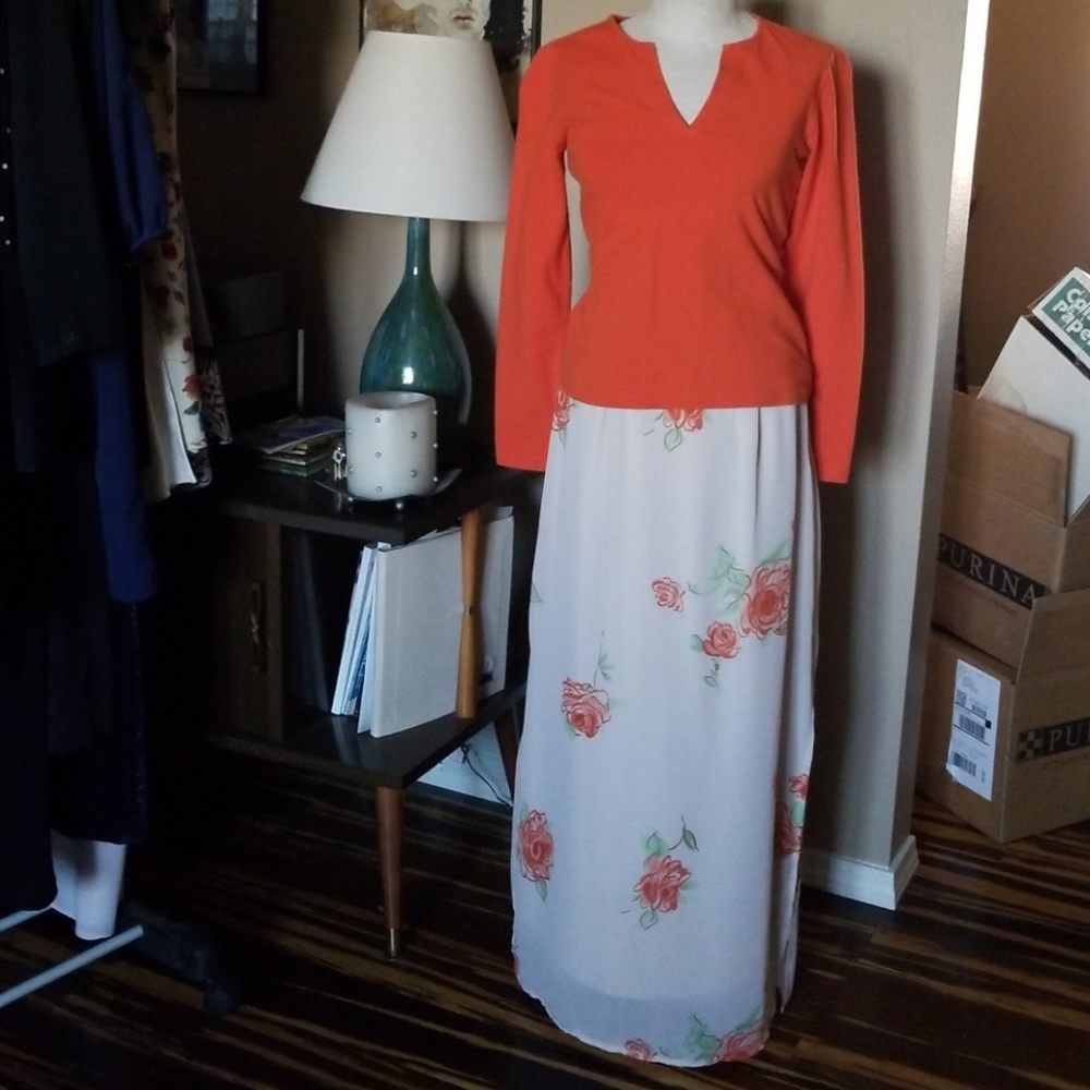 Floral skirt